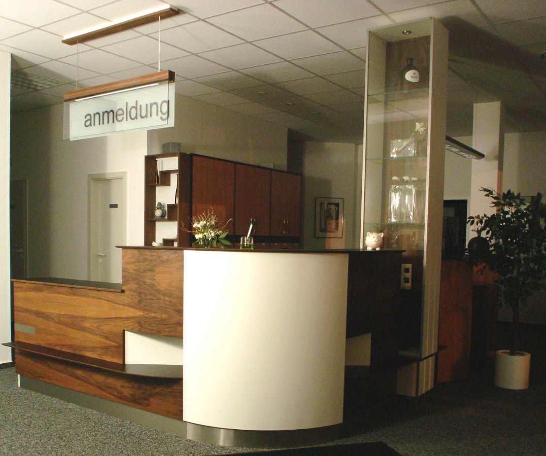 furnierter design tresen