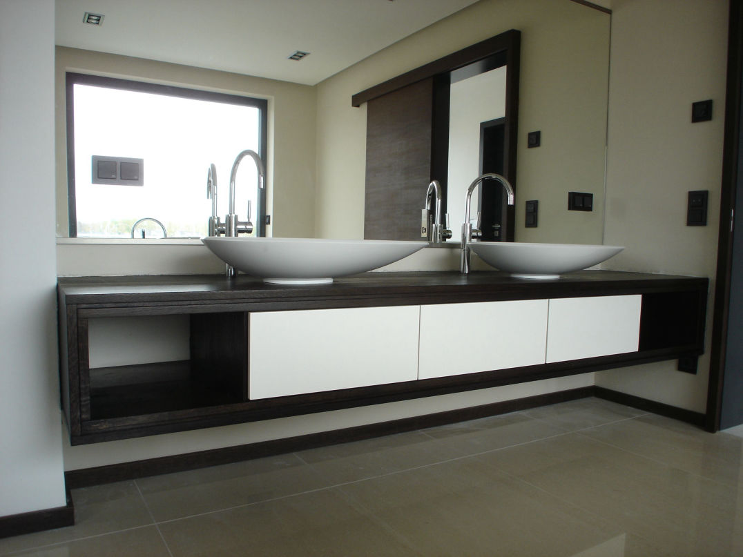 massivholz waschtisch lackiert